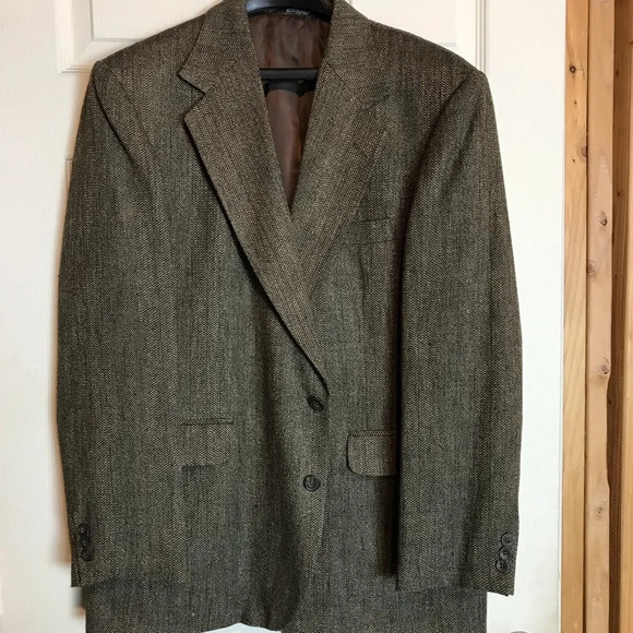 Haggar Blazer Herringbone Men’s 40R - Picture 1 of 7
